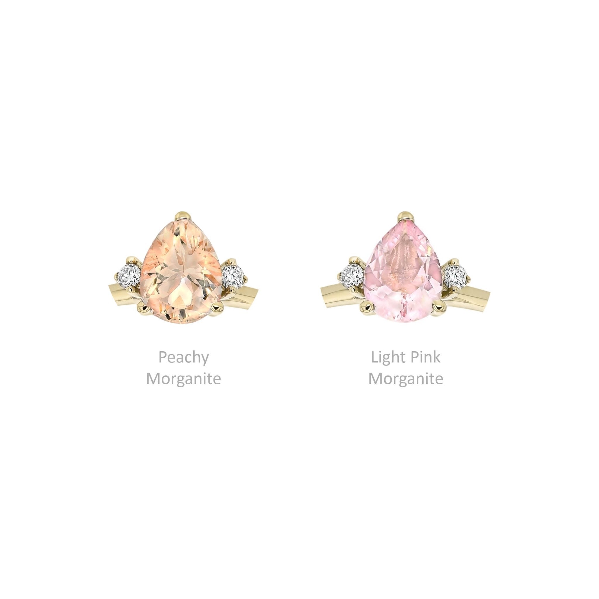 Amari Ring Morganite-Rings-Eliise Maar Fine Jewellery Australia-Eliise Maar Jewellery