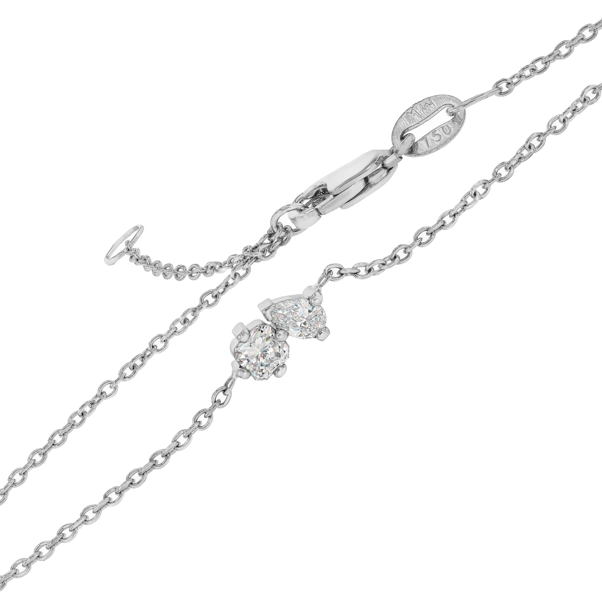 Angelica Diamond Bracelet-Bracelets-Eliise Maar Fine Jewellery Australia-18K White Gold-Natural Diamonds-Eliise Maar Jewellery