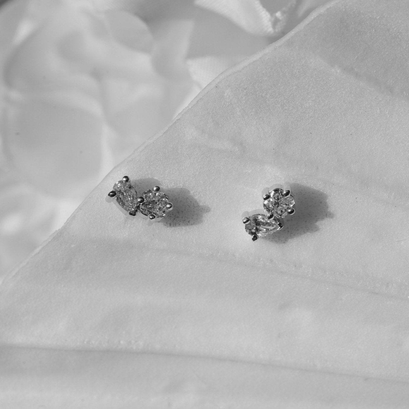 Angelica Diamond Earrings-Earrings-Eliise Maar Fine Jewellery Australia-Eliise Maar Jewellery
