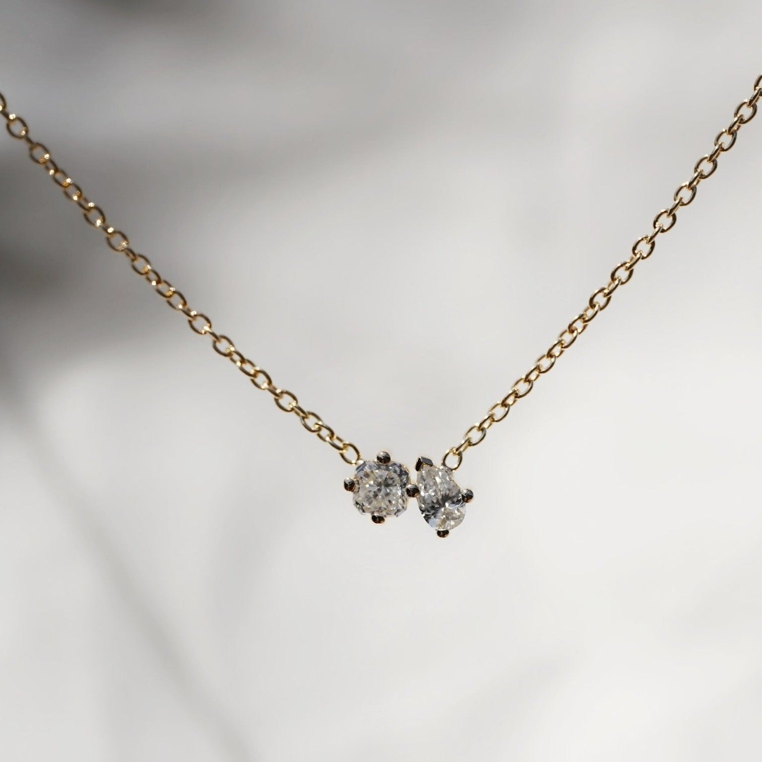 Angelica Diamond Necklace-Necklaces-Eliise Maar Fine Jewellery Australia-Eliise Maar Jewellery