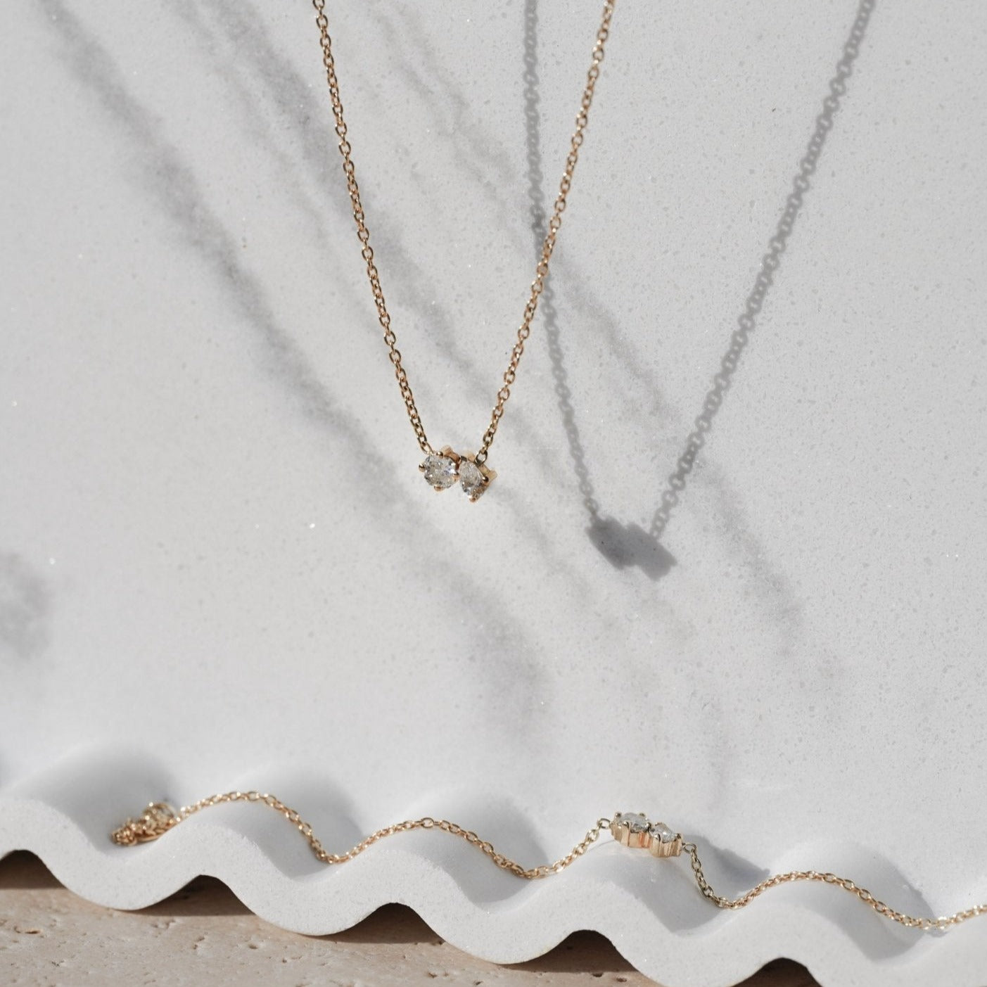 Angelica Diamond Necklace-Necklaces-Eliise Maar Fine Jewellery Australia-Eliise Maar Jewellery