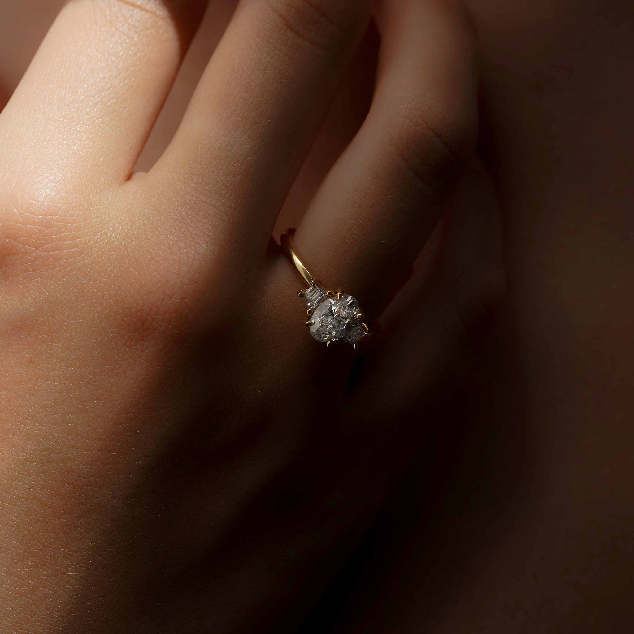 Aria Diamond Trilogy Ring-Rings-Eliise Maar Fine Jewellery Australia-Eliise Maar Jewellery