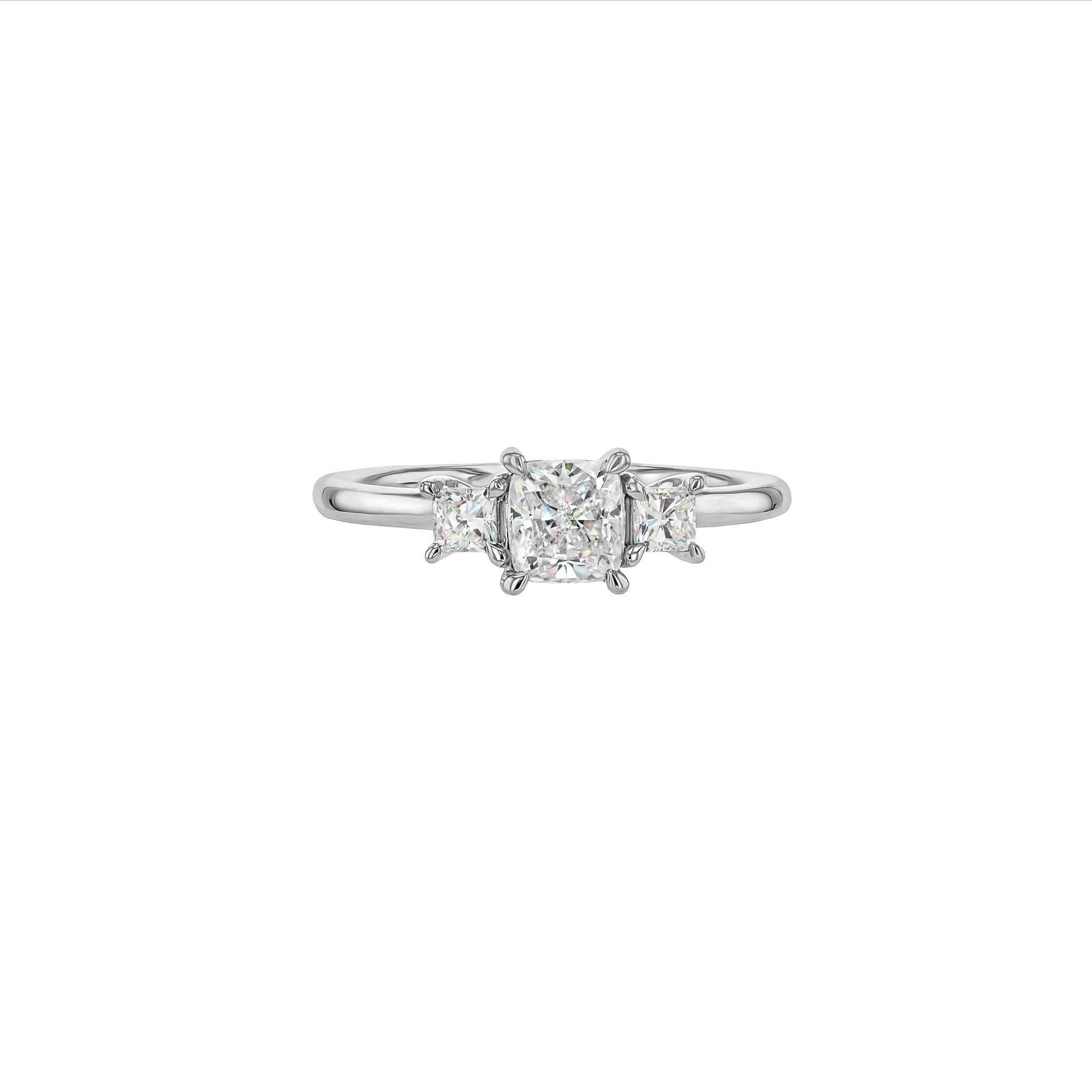 Ava Diamond Trilogy Ring-Rings-Eliise Maar Fine Jewellery Australia-Eliise Maar Jewellery