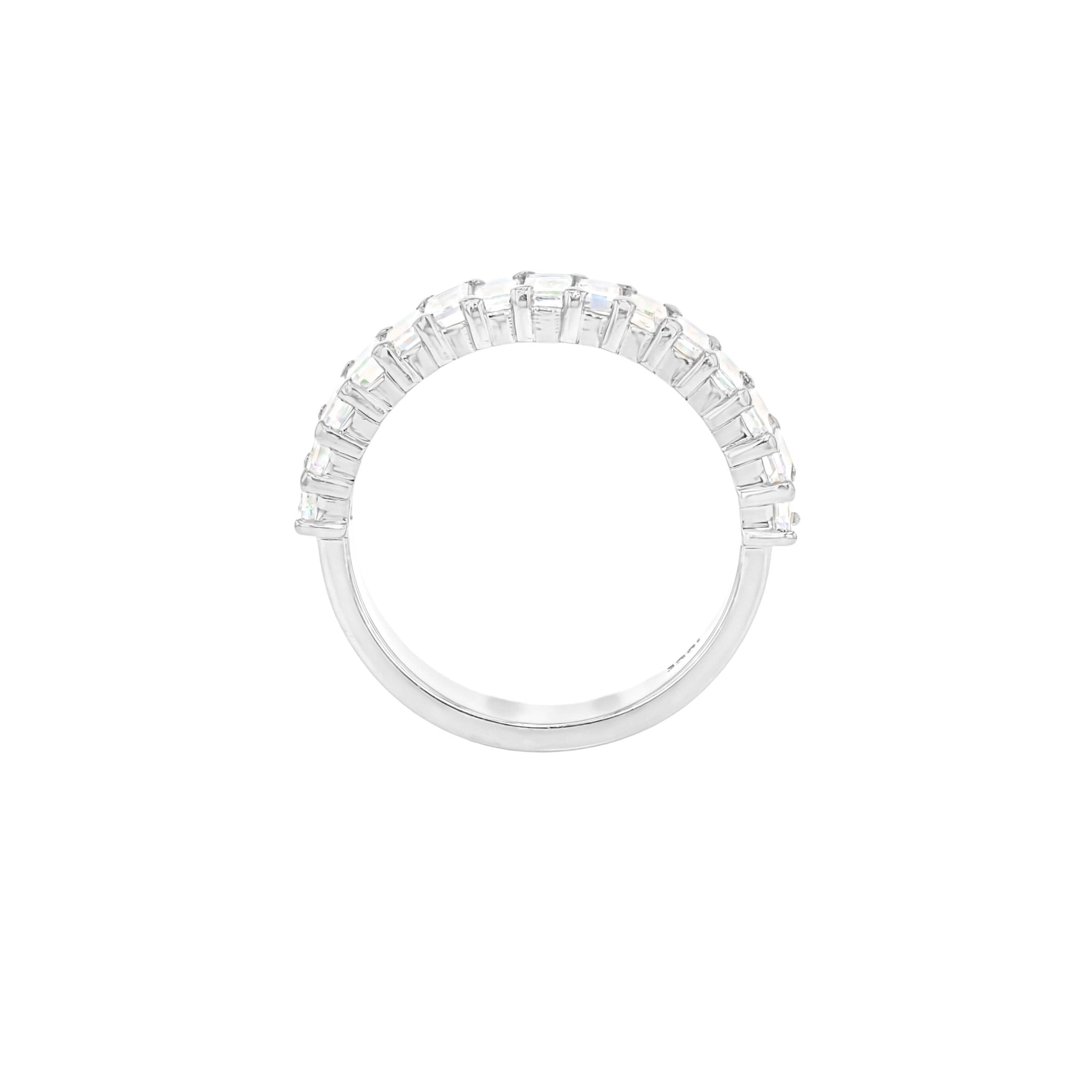 Bamboo Luxe Baguette Diamond Band-Diamond Band-Eliise Maar Fine Jewellery Australia-Eliise Maar Jewellery