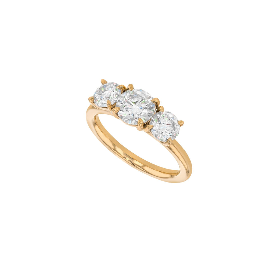 Bridgette Diamond Trilogy Ring - Eliise Maar Jewellery