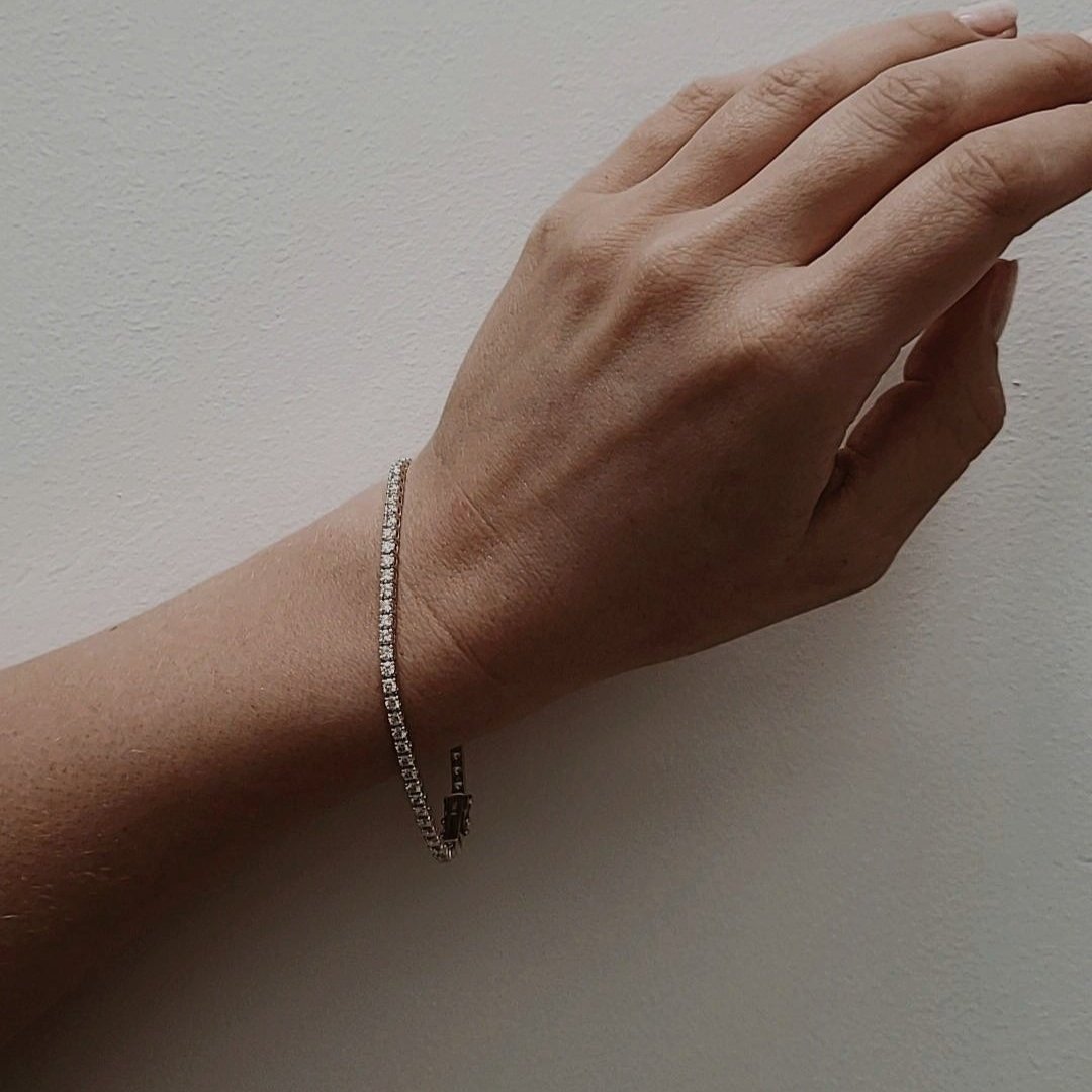 Classic Tennis Bracelet-Bracelets-Eliise Maar-Eliise Maar Jewellery