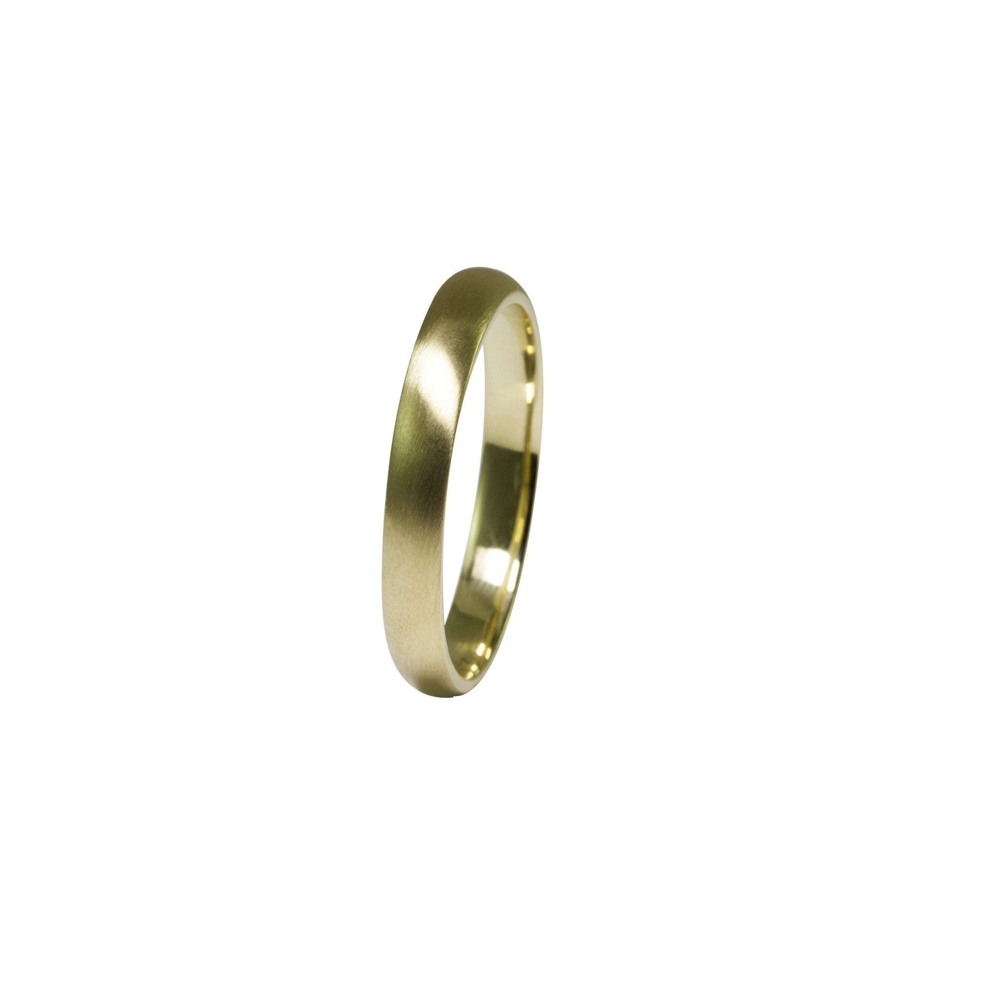Classic Wedding Rings Yellow-Eliise Maar Fine Jewellery Australia-Eliise Maar Jewellery