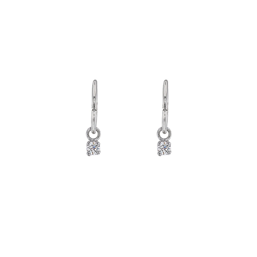 Diamond Sleeper Earrings - Eliise Maar Jewellery