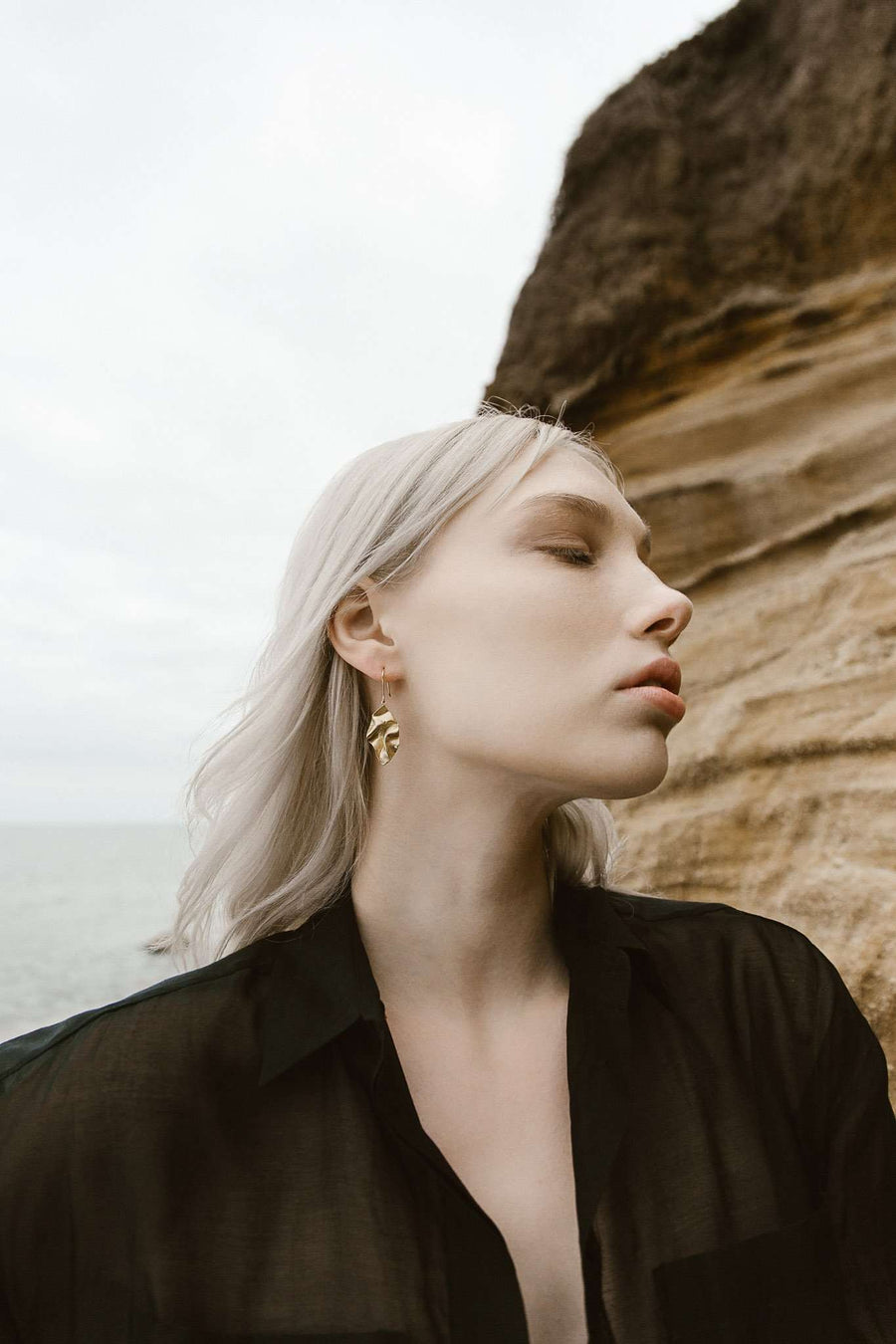 Fleur Earrings-Eliise Maar Jewellery-Handcrafted Jewellery in Melbourne