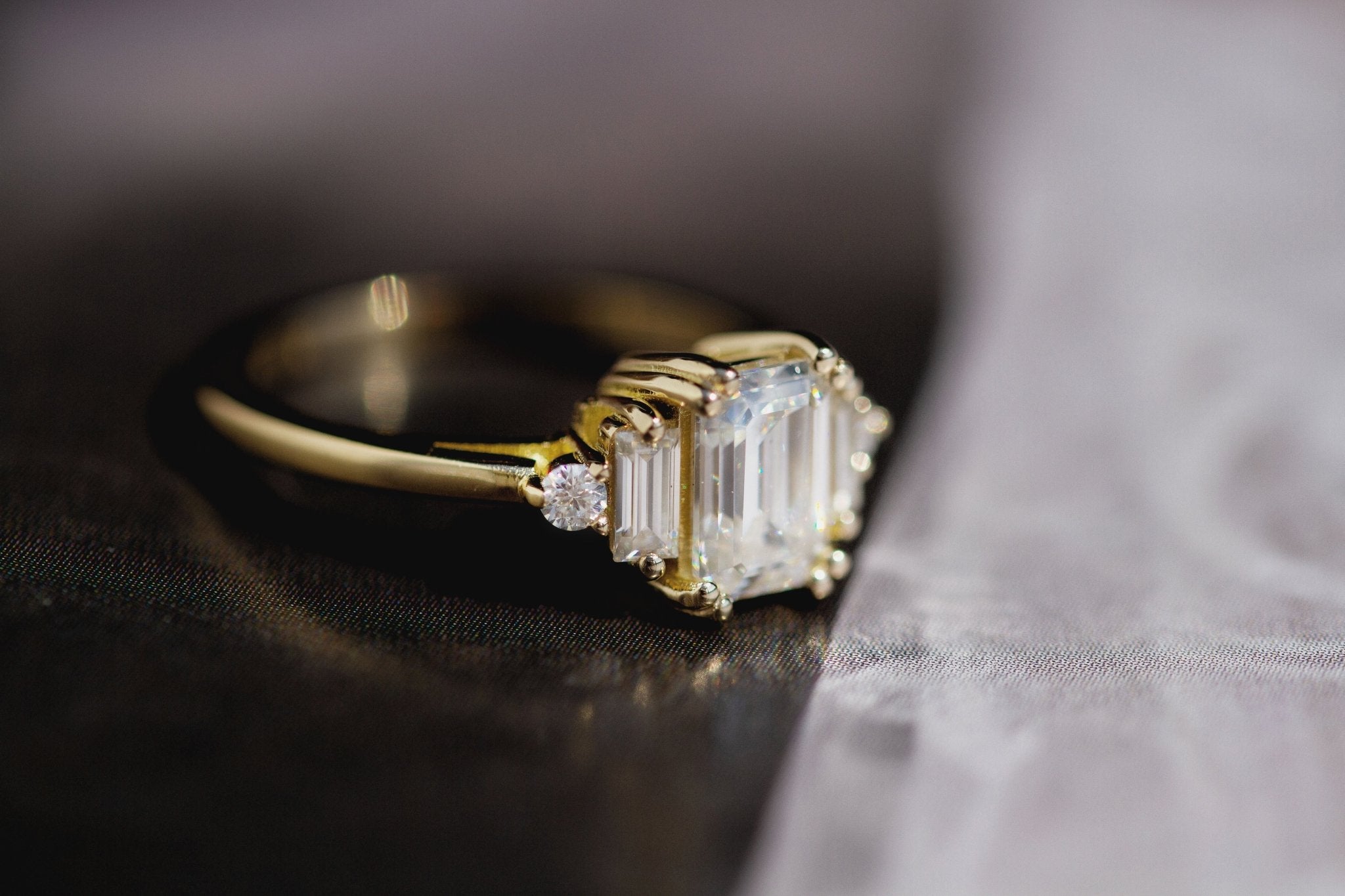 Evie Moissanite Ring-Rings-Eliise Maar Fine Jewellery Australia-Eliise Maar Jewellery