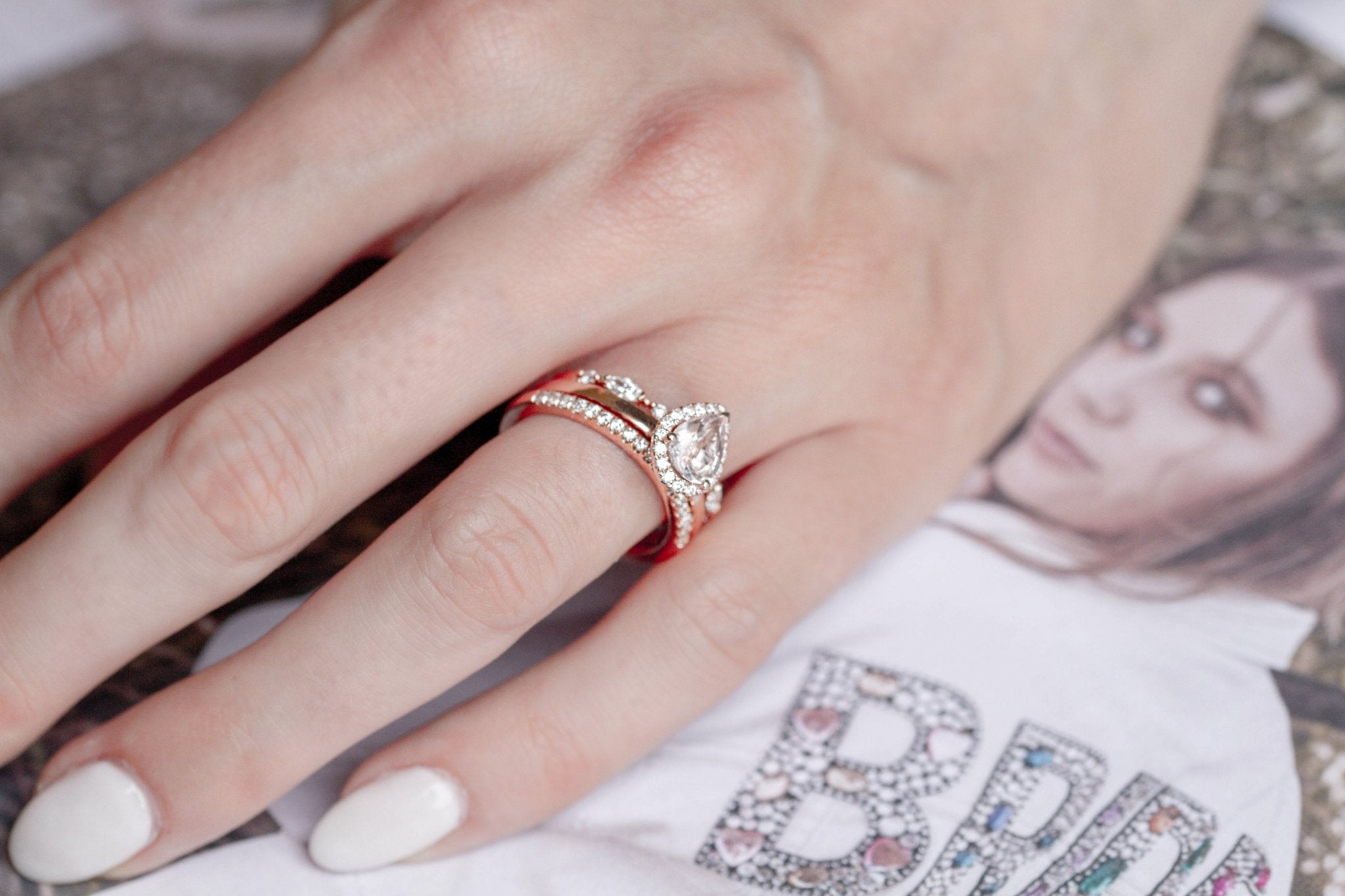 Frost Lily Ring Morganite-Engagement Rings-Eliise Maar Fine Jewellery Australia-Eliise Maar Jewellery