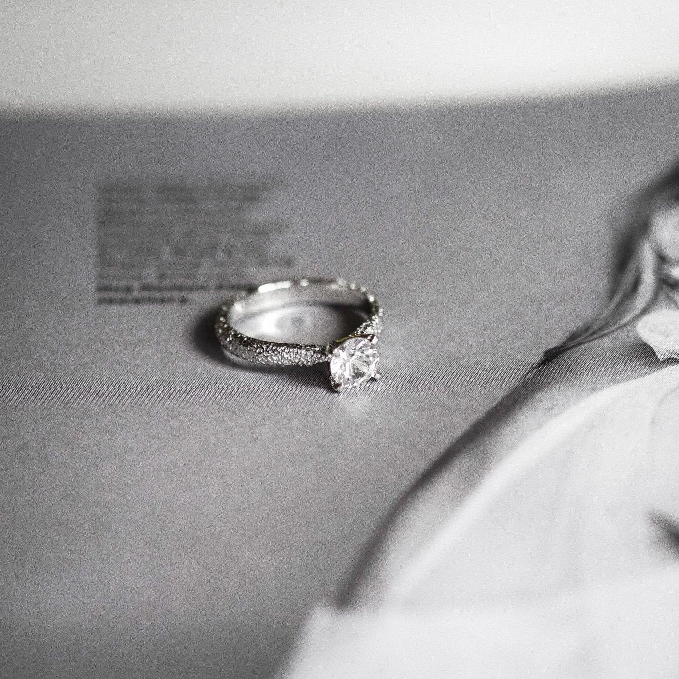 Frost Solitaire Engagement Ring-Engagement Rings-Eliise Maar Fine Jewellery Australia-Eliise Maar Jewellery