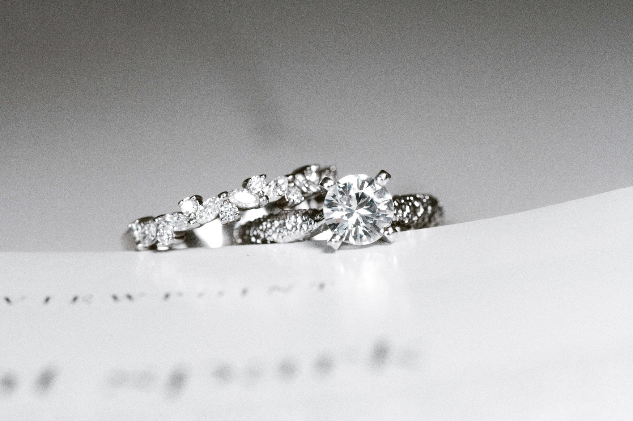 Frost Solitaire Engagement Ring - Eliise Maar Jewellery