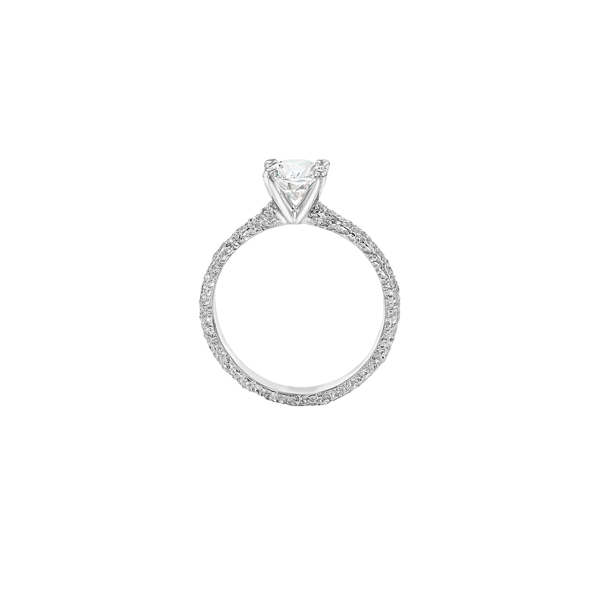 Frost Solitaire Engagement Ring - Eliise Maar Jewellery