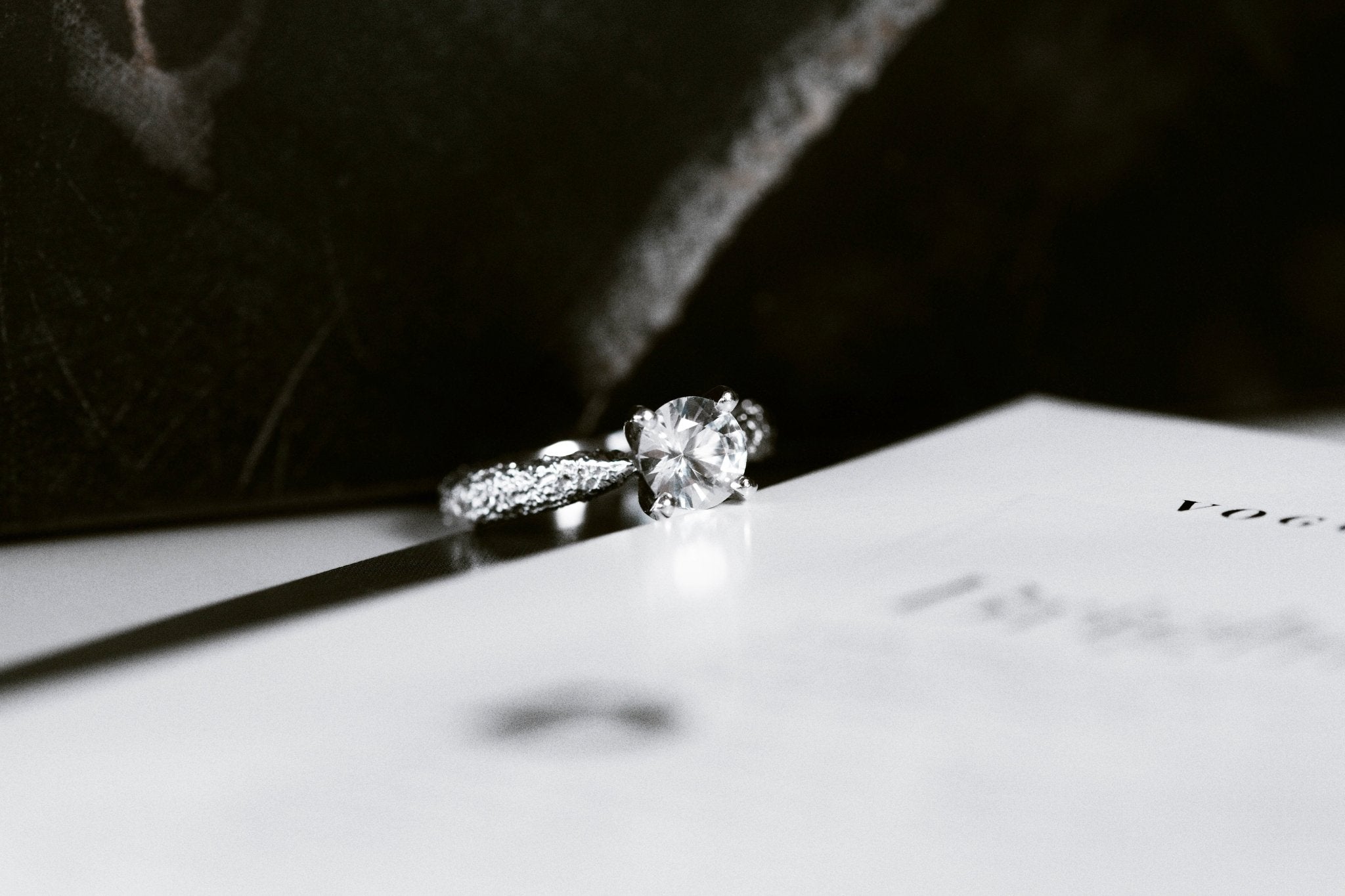 Frost Solitaire Engagement Ring - Eliise Maar Jewellery