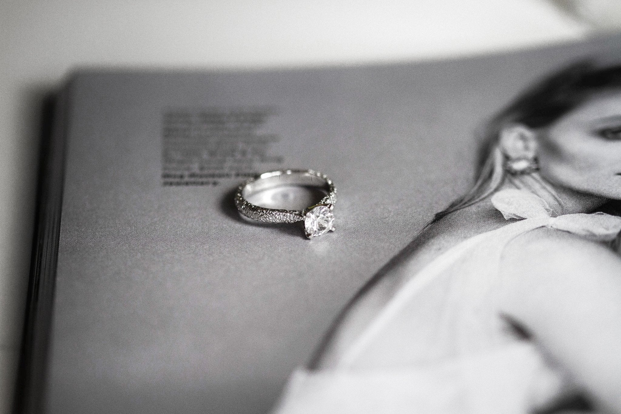 Frost Solitaire Engagement Ring - Eliise Maar Jewellery