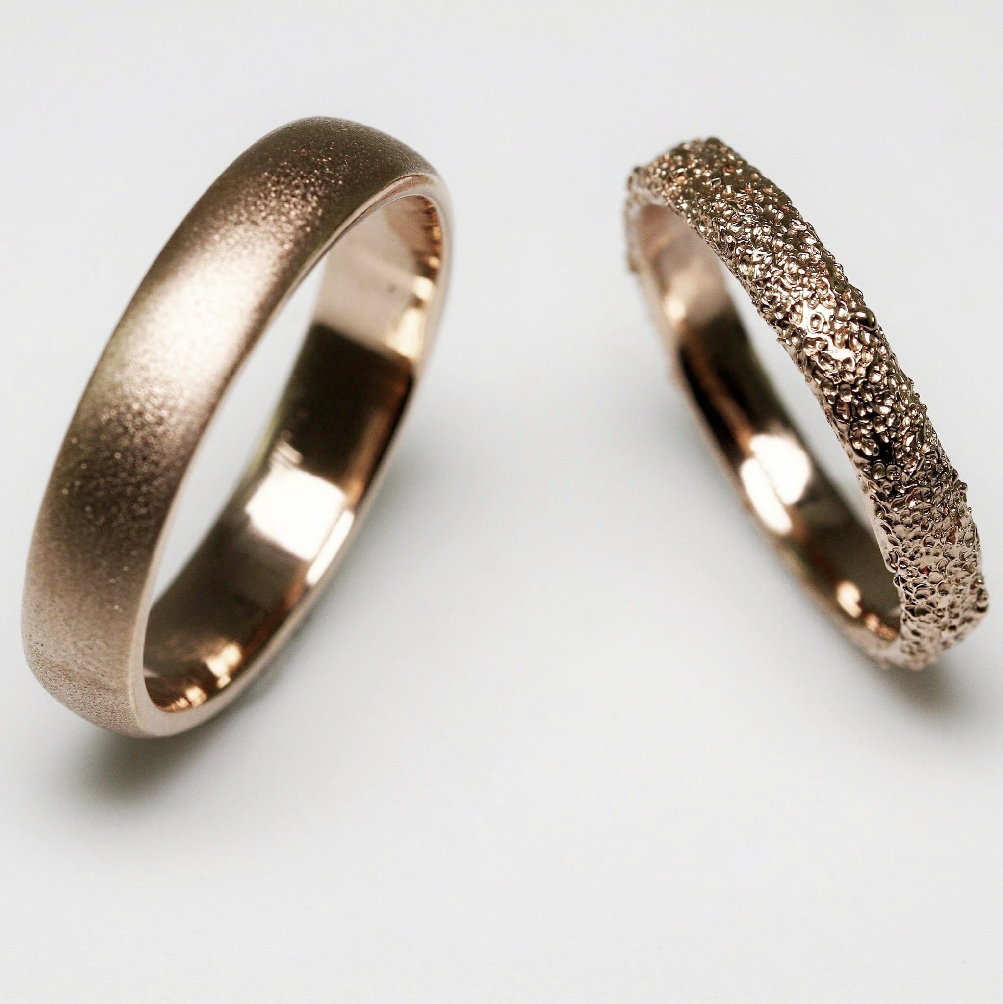 Frost Wedding Ring Rose-Eliise Maar Fine Jewellery Australia-Eliise Maar Jewellery