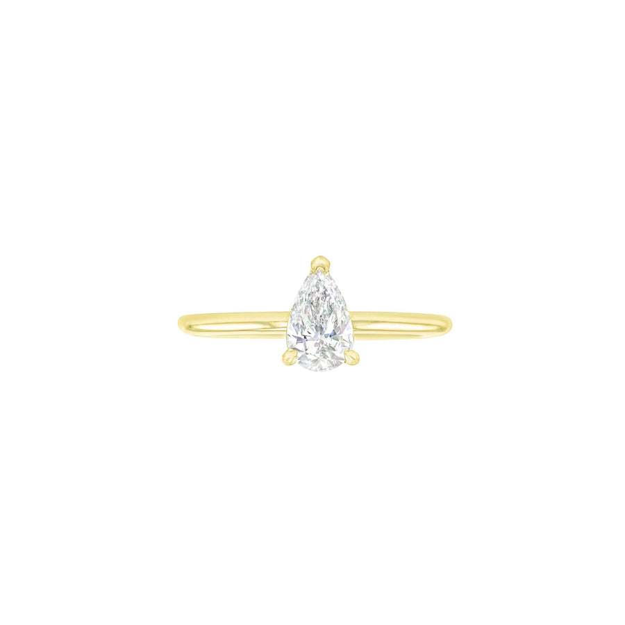 Grace Diamond Solitaire Pear 0.50ct - Eliise Maar Jewellery