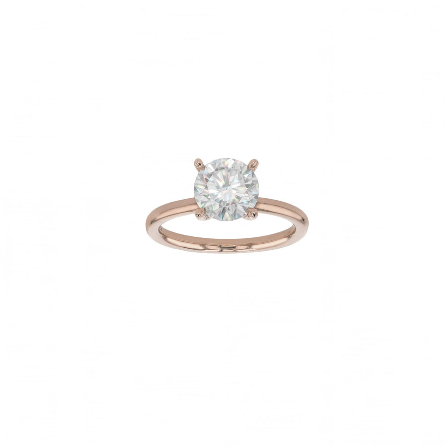 Harper Round Diamond Ring - Eliise Maar Jewellery