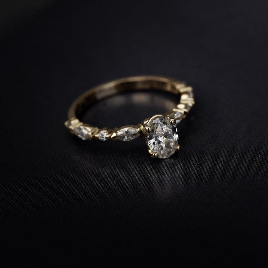 Kelly Diamond Ring - Eliise Maar Jewellery