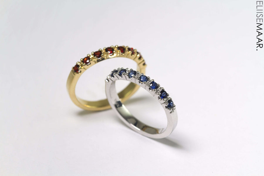 Lavish Sapphire Band - Eliise Maar Jewellery