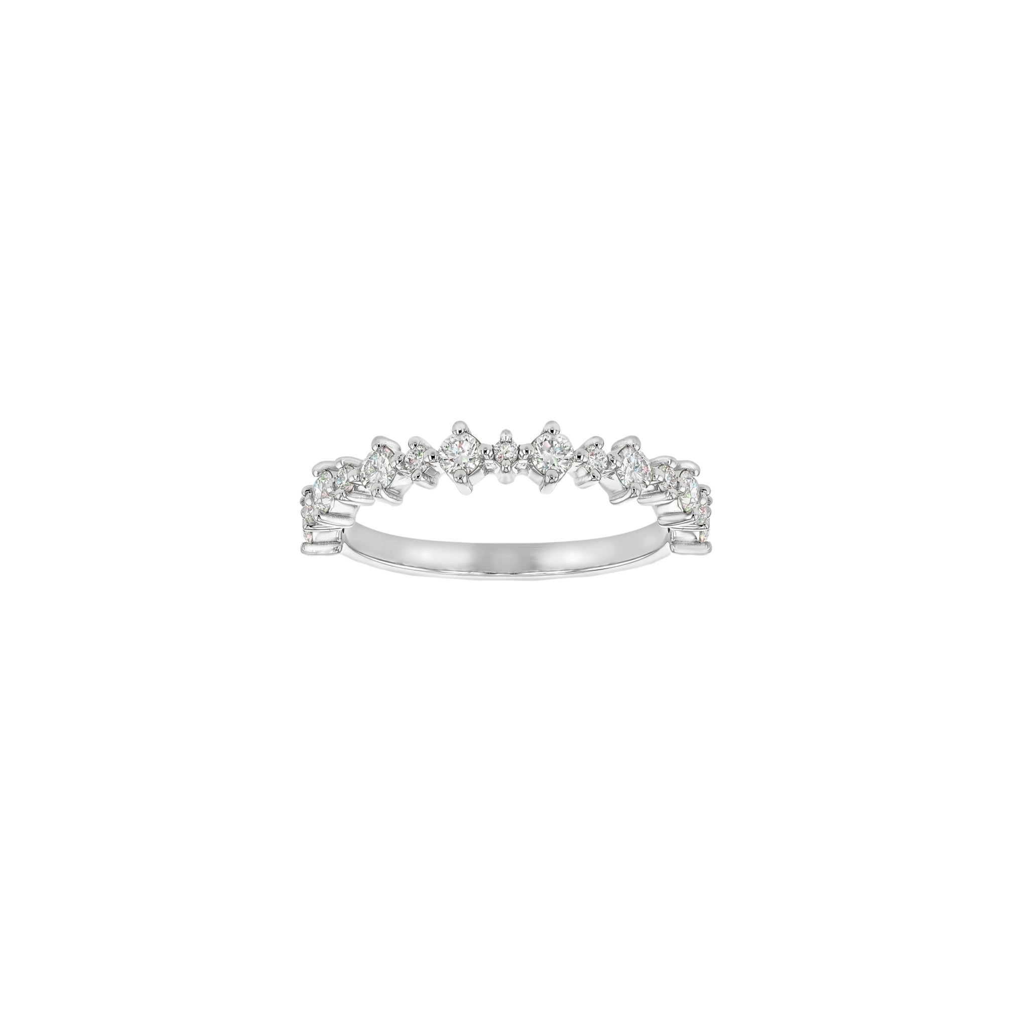 Leanna Diamond Band-Diamond Band-Eliise Maar Fine Jewellery Australia-18K White Gold-Natural Diamonds-Eliise Maar Jewellery