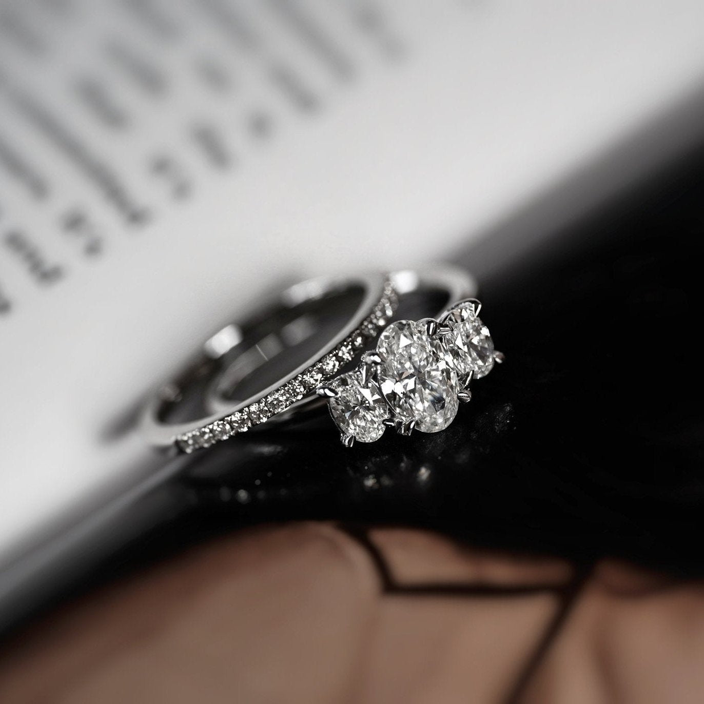 Mary-Anne Diamond Trilogy Ring-Rings-Eliise Maar Fine Jewellery Australia-Eliise Maar Jewellery