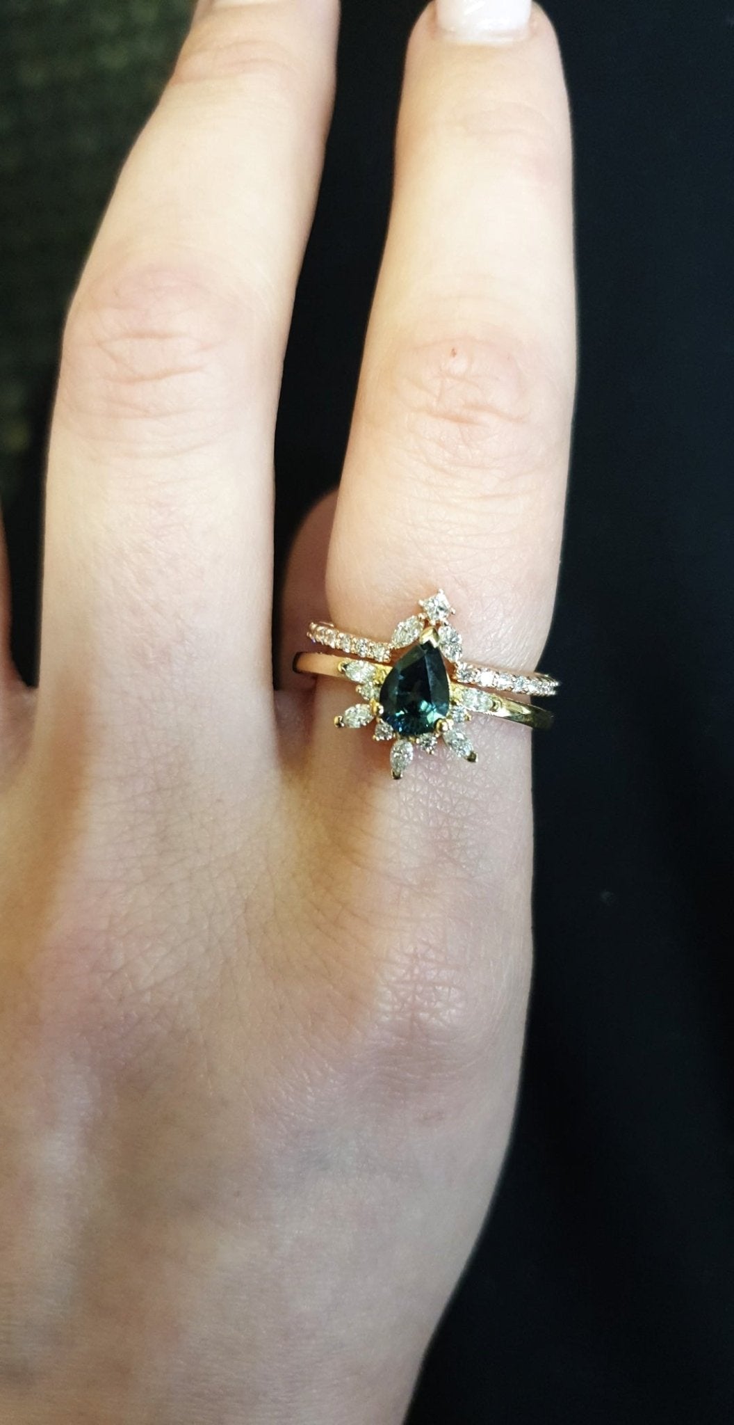 Natasha Sapphire Ring-Rings-Eliise Maar Fine Jewellery Australia-Eliise Maar Jewellery