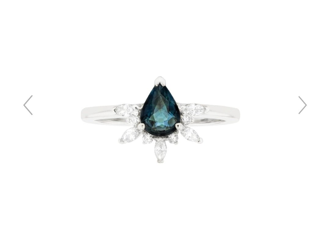 Natasha Sapphire Ring-Rings-Eliise Maar Fine Jewellery Australia-Eliise Maar Jewellery