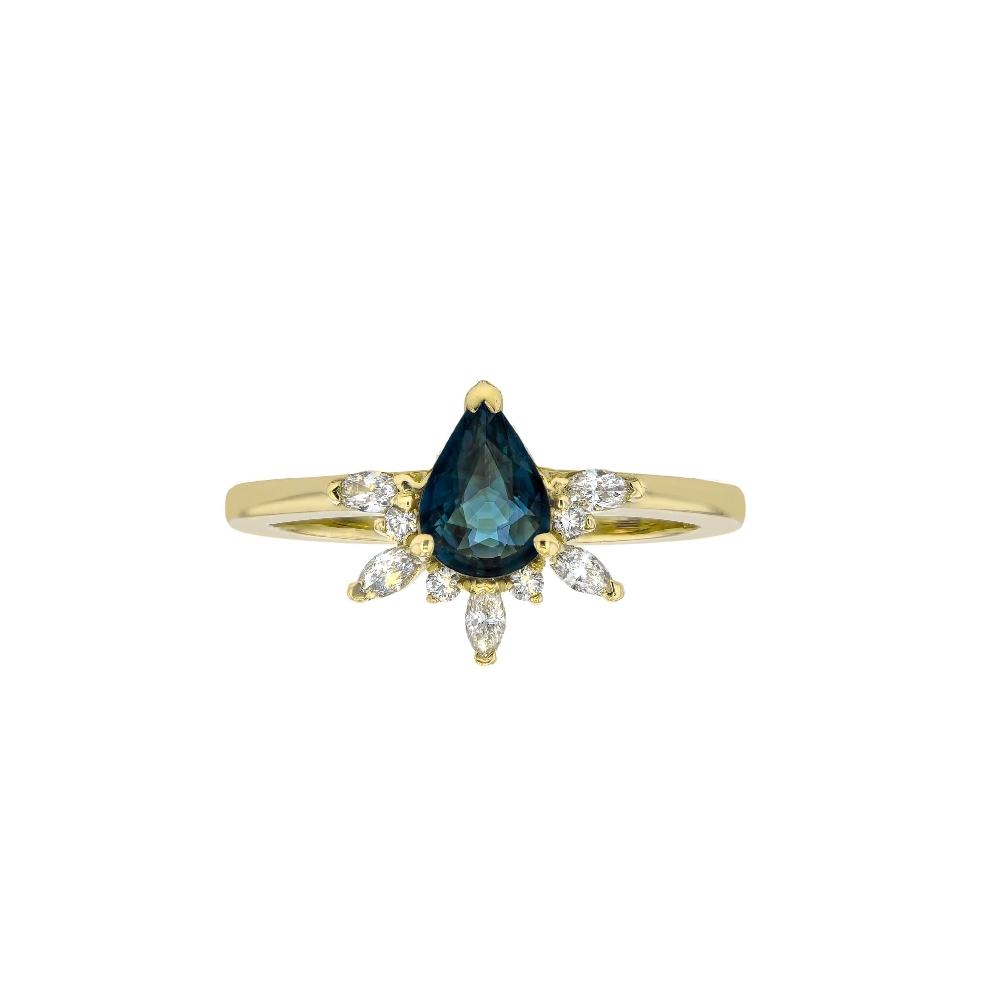 Natasha Sapphire Ring-Rings-Eliise Maar Fine Jewellery Australia-Eliise Maar Jewellery