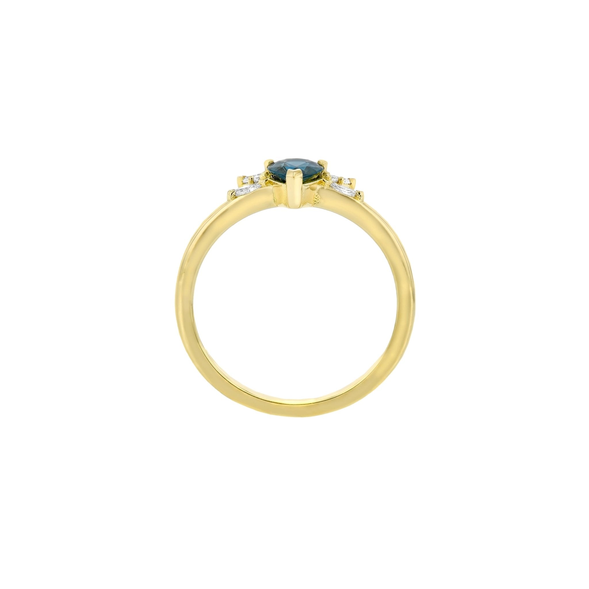 Natasha Sapphire Ring-Rings-Eliise Maar Fine Jewellery Australia-Eliise Maar Jewellery