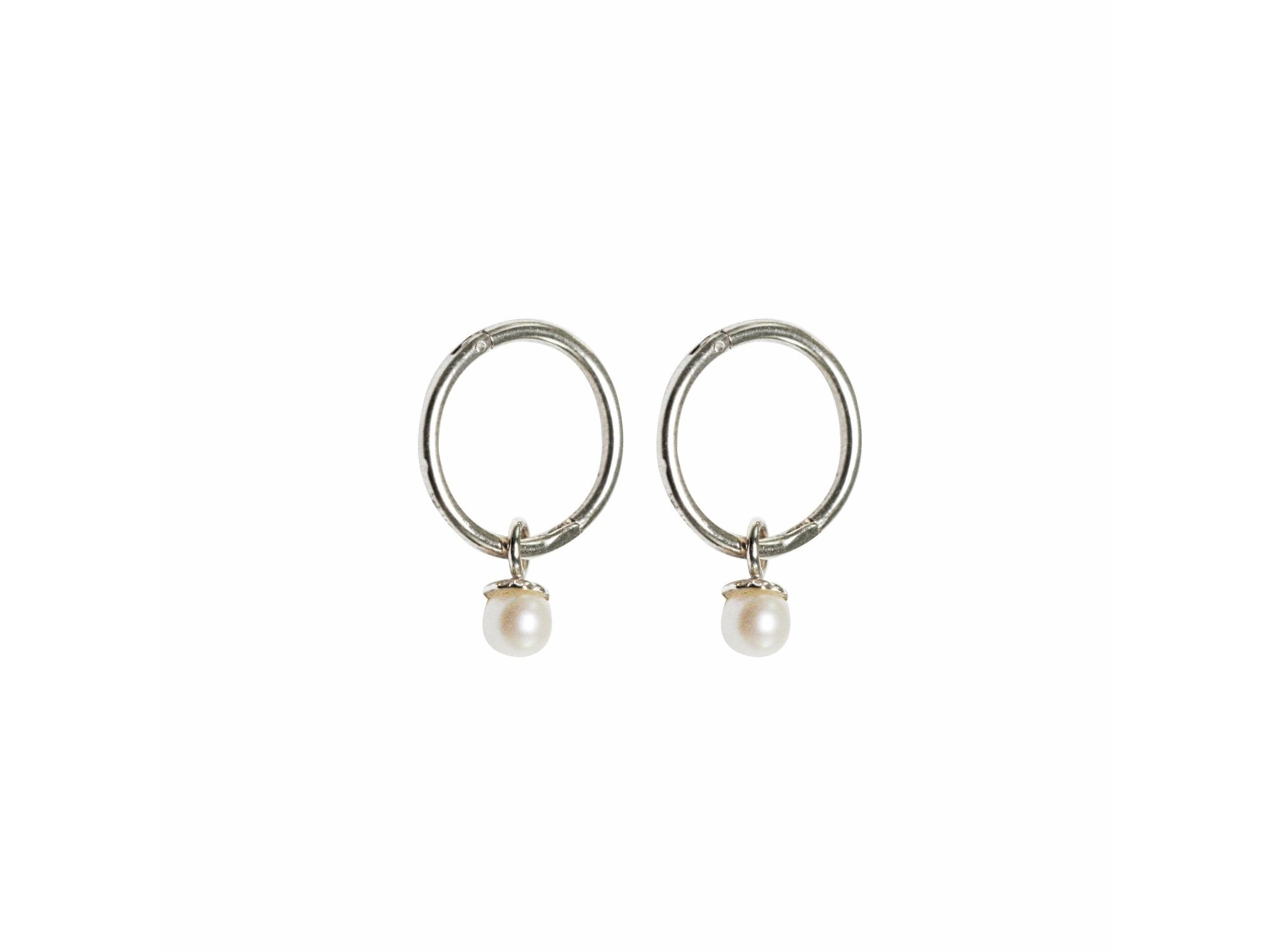 Pearl Sleeper Earrings
