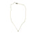 Single Diamond Necklace Gold - Eliise Maar Jewellery