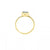 Thin Frost Topaz Gold - 9K Yellow Gold - Eliise Maar Jewellery