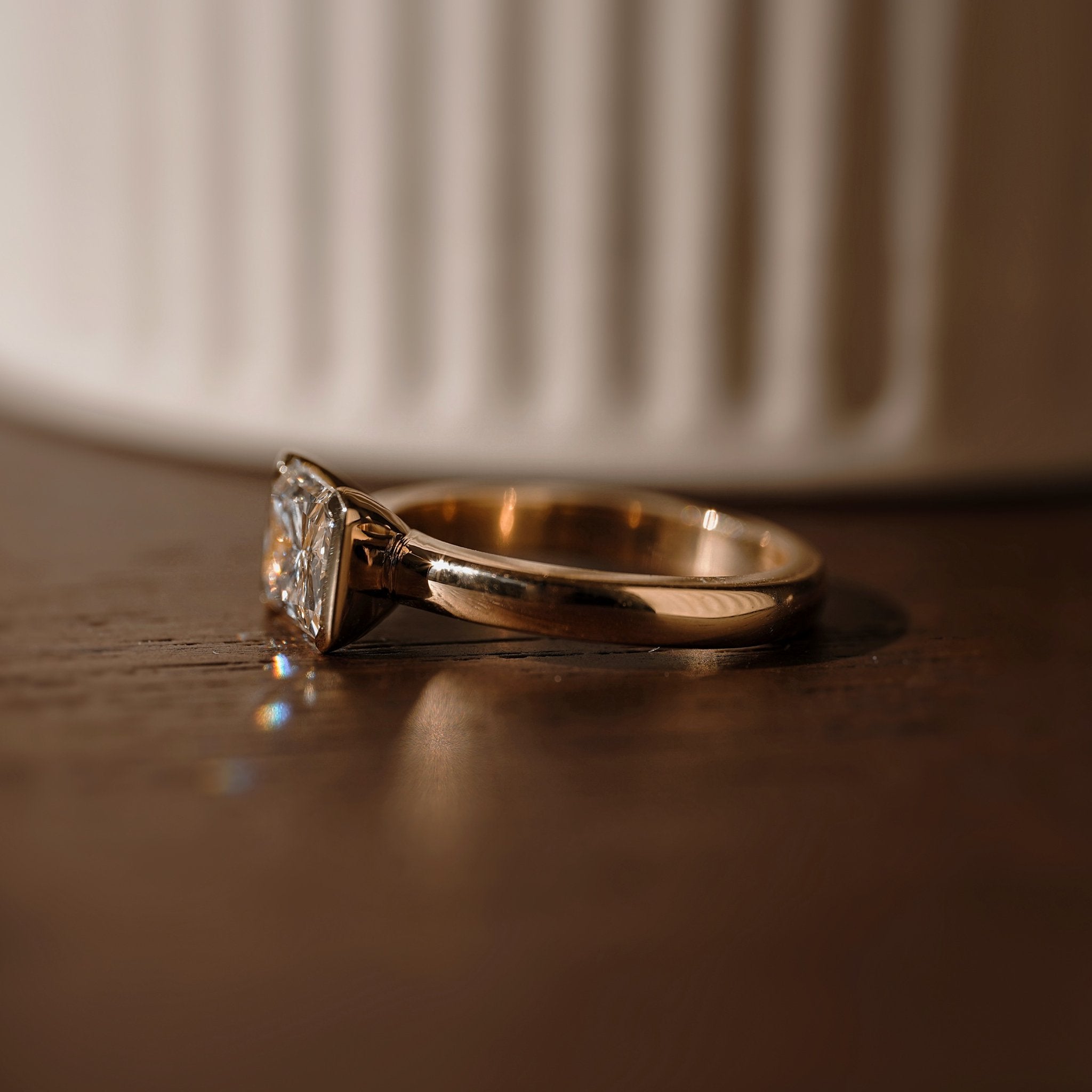 Vivian East-West Radiant Ring-Eliise Maar Fine Jewellery Australia-Eliise Maar Jewellery